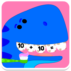 Dino Teeth Addition Functions Coding Games For kids